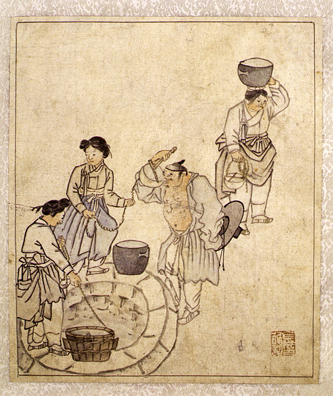 김홍도필 풍속도 화첩(金弘道筆 風俗圖 畵帖)