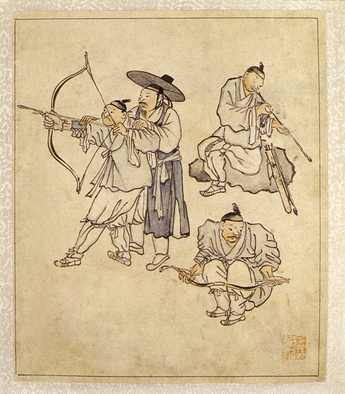 김홍도필 풍속도 화첩(金弘道筆 風俗圖 畵帖)