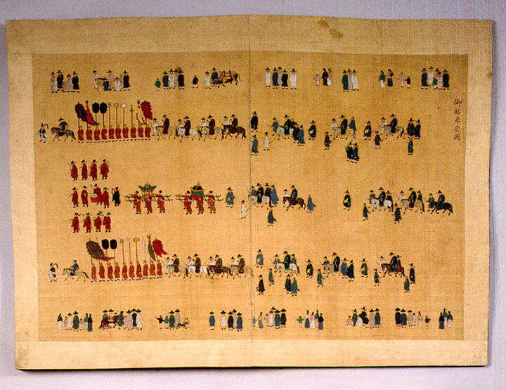 기사계첩(耆社契帖) / Gisagyecheop(Album of paintings of a party in honor of retired high ranking scholar-officials and retired high ranking scholar-officials going home after party)