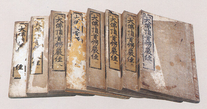 대불정여래밀인수증료의제보살만행수능엄경(언해)(大佛頂如來密因修證了義諸菩薩萬行首楞嚴經(諺解)) -권2-4,권6-10의표지