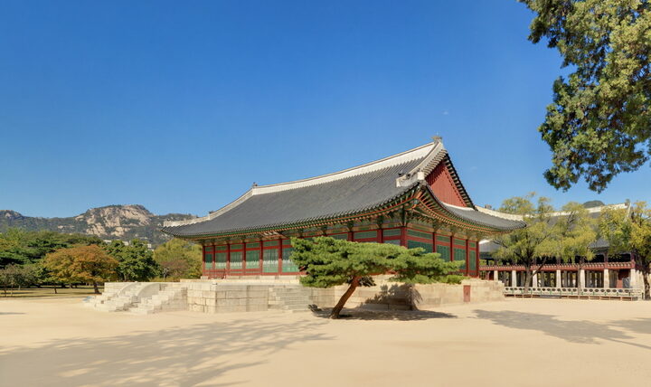 경복궁 수정전 전경