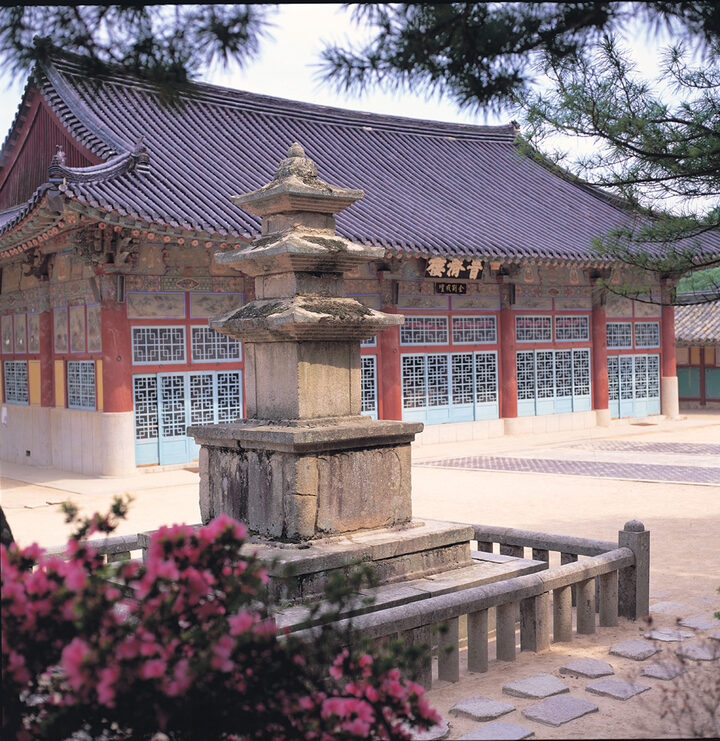 석탑 전경