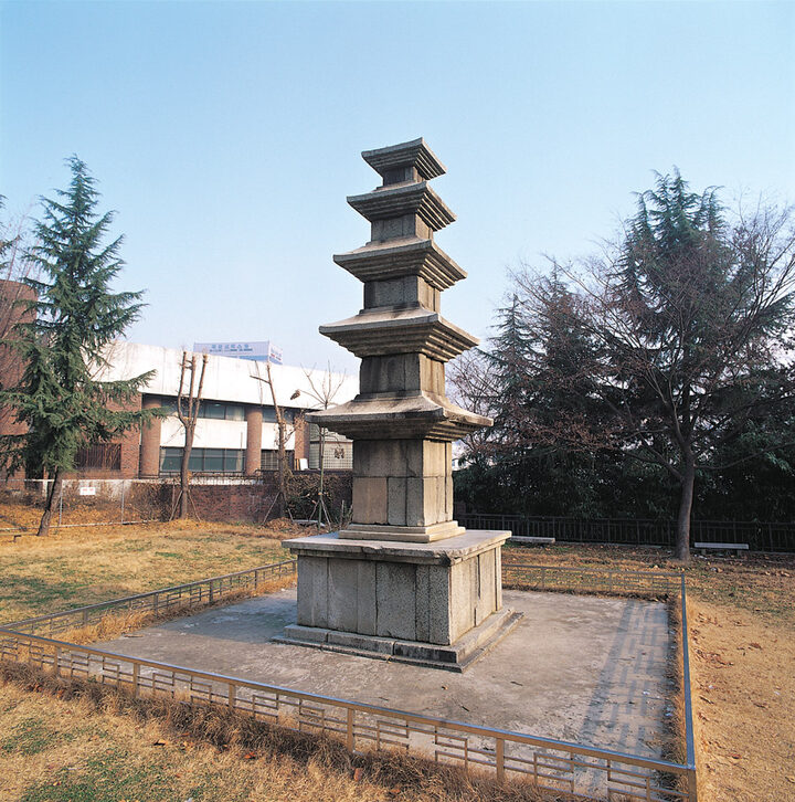 (전)광주 성거사지 오층석탑