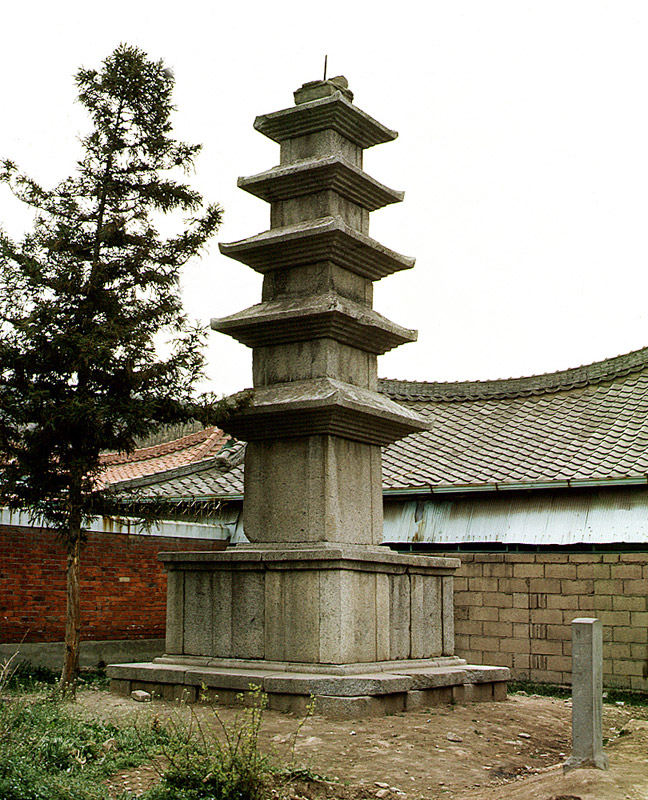 광주 지산동 오층석탑