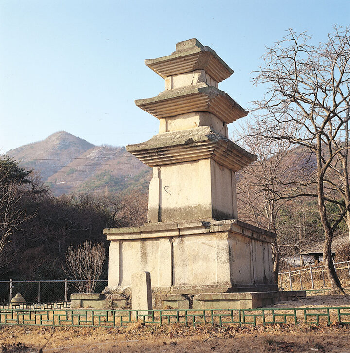 울주 청송사지 삼층석탑