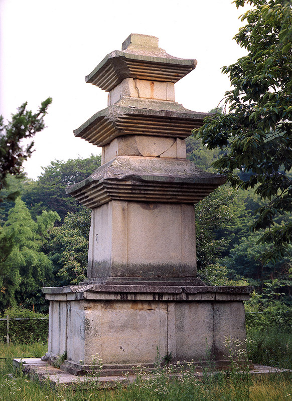 울주 청송사지 삼층석탑