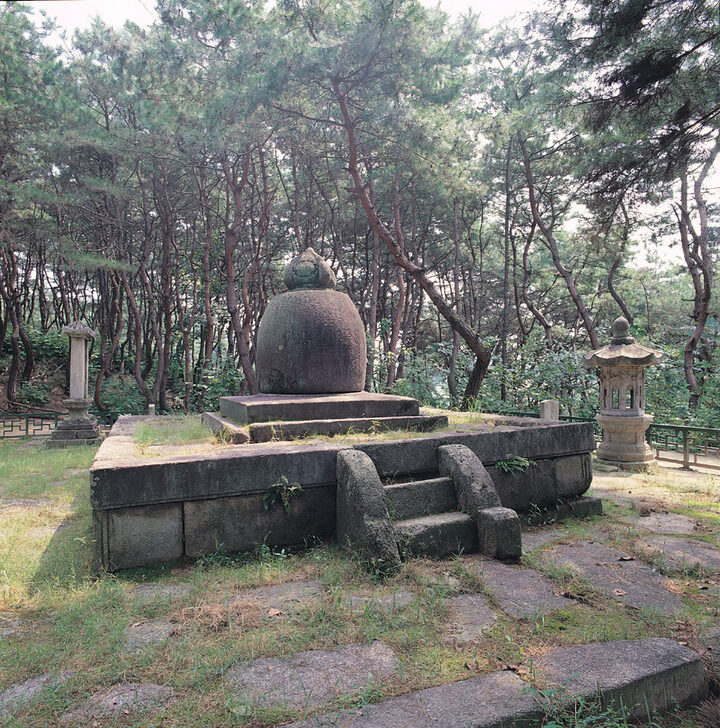 승탑 전역(탑비-승탑-석등)