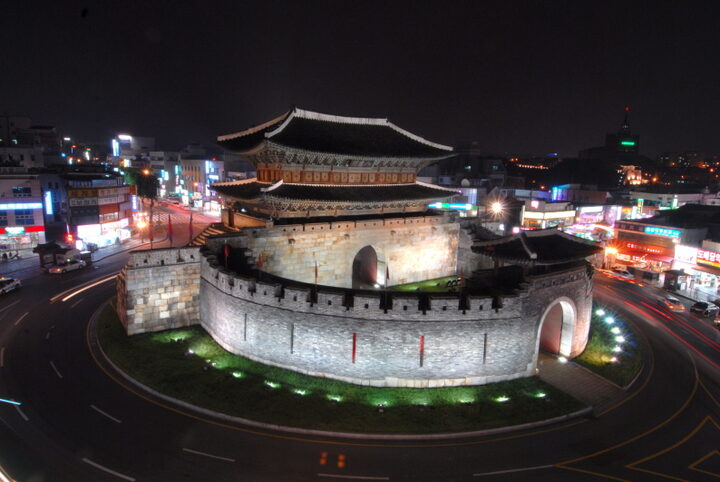 팔달문 야경
