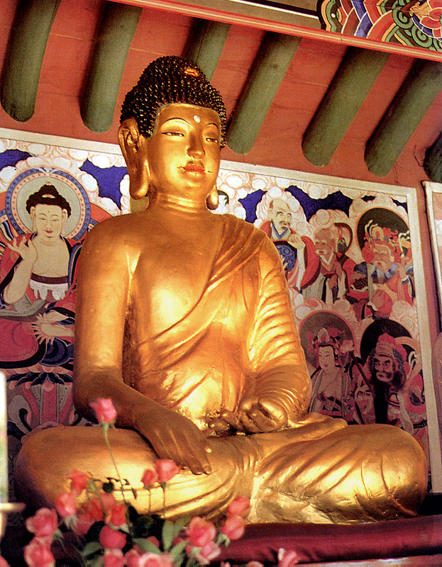 평택 만기사 철조여래좌상(平澤 萬奇寺 鐵造如來坐像)