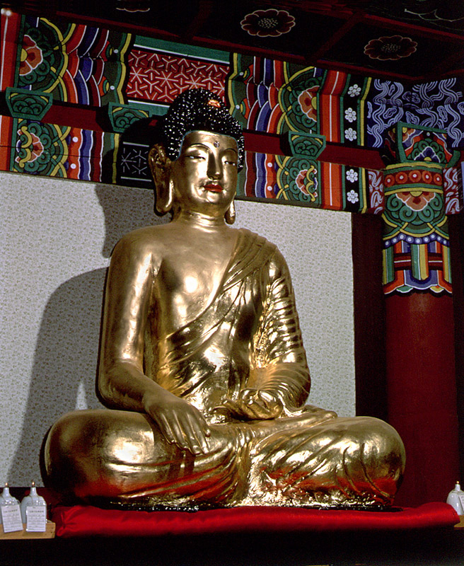 평택 만기사 철조여래좌상(平澤 萬奇寺 鐵造如來坐像)
