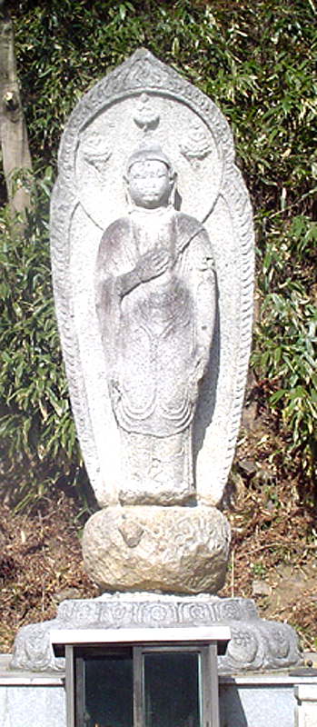 안성 봉업사지 석조여래입상(2005년현재)
