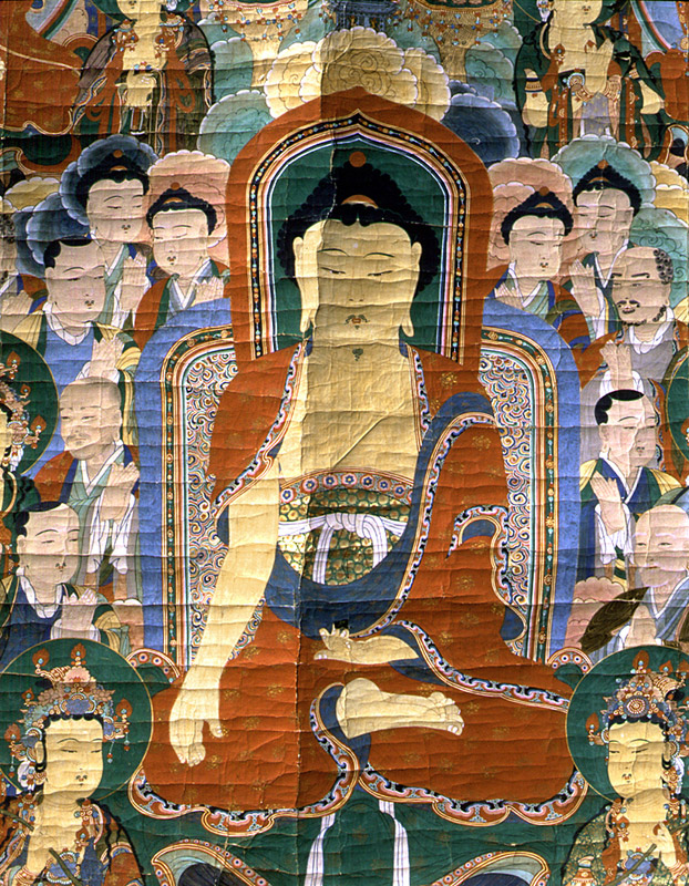 본존 부분