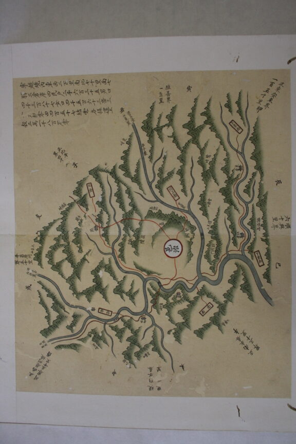 보물 월중도(제8면 영월지도)