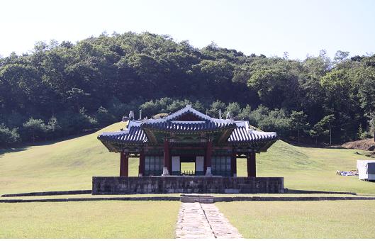 구리 동구릉 숭릉 정자각 정면