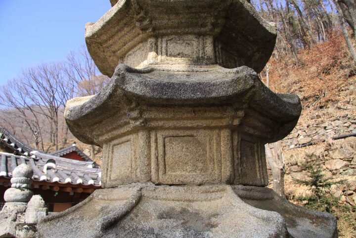 남양주 수종사 팔각오층석탑 (탑신부)