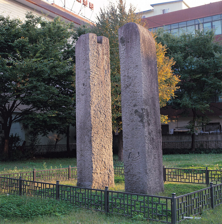 강릉 대창리 당간지주
