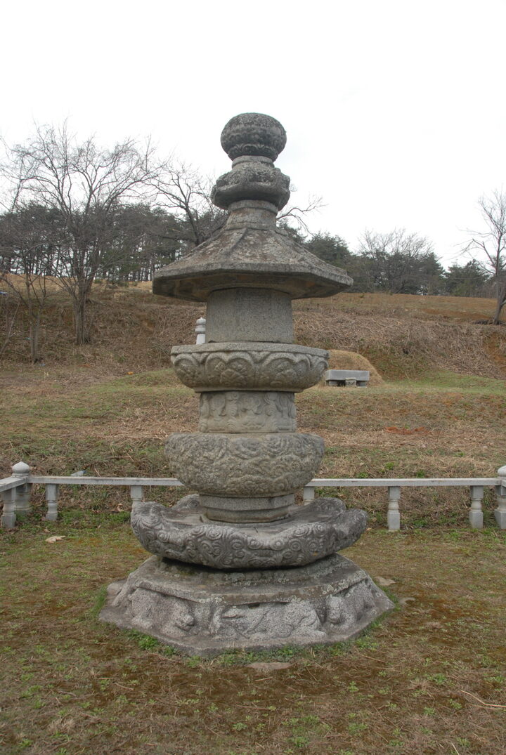 강릉 굴산사지 승탑(촬영:문화재청)