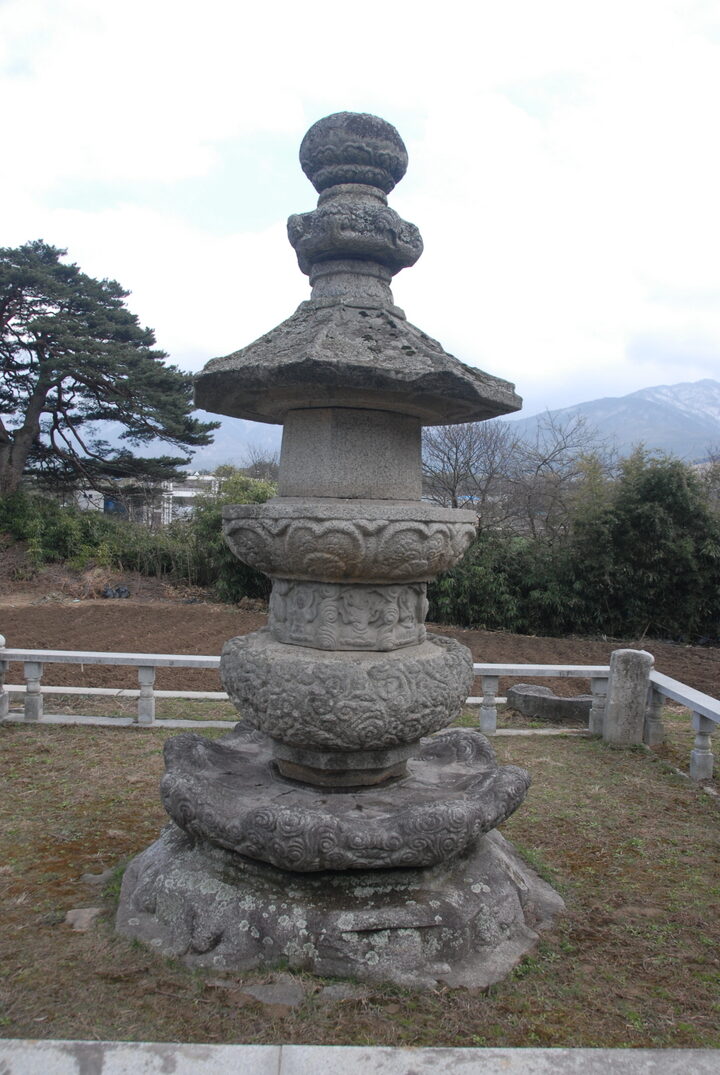 강릉 굴산사지 승탑(촬영:문화재청)