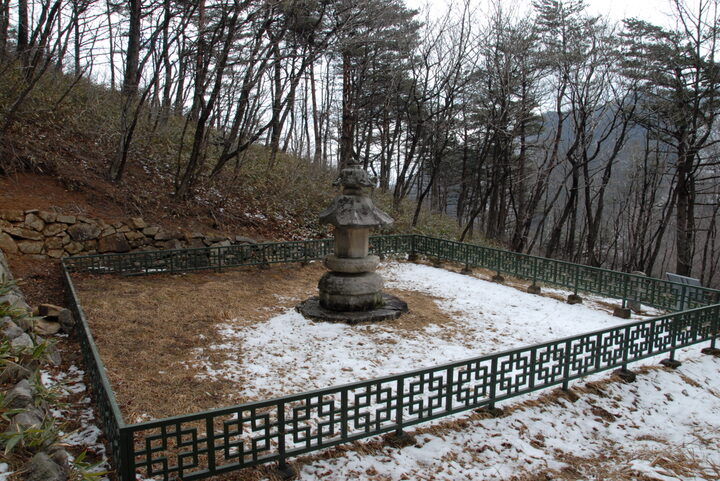 강릉 보현사 낭원대사탑(촬영:문화재청)