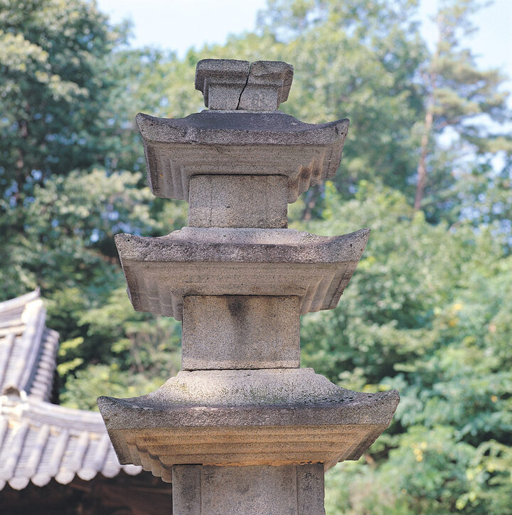 탑신부 및 상륜부 노반석