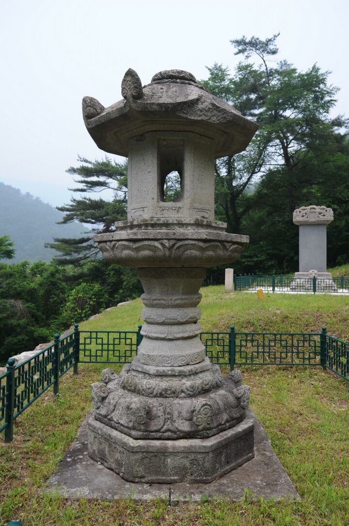 양양 선림원지 석등 (촬영:문화재청)
