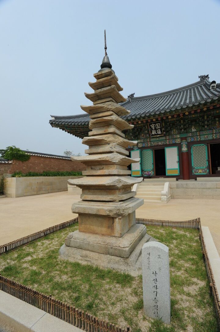 양양 낙산사 칠층석탑 (촬영:문화재청)