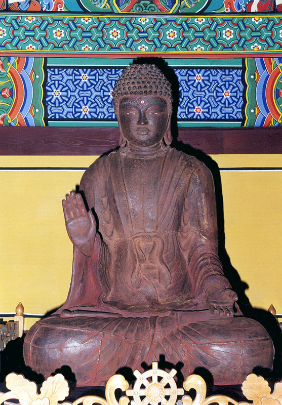 삼화사철조노사나불좌상