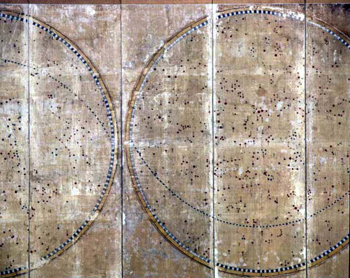 보은 법주사 신법 천문도 병풍(報恩 法住寺 新法 天文圖 屛風)