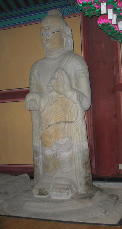 보살상(左) (복원후)