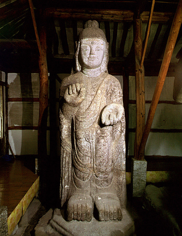 보살상(右) (복원전)