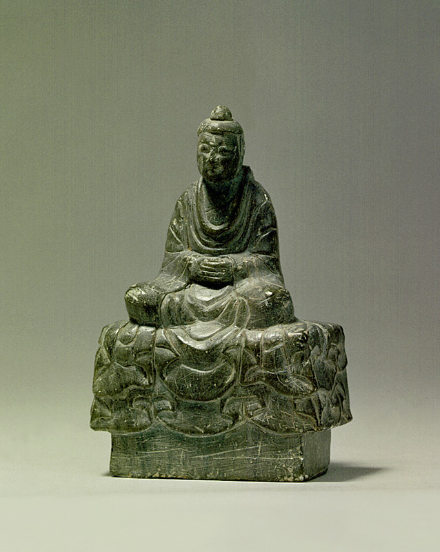 부여 군수리 석조여래좌상(扶餘 軍守里 石造如來坐像)