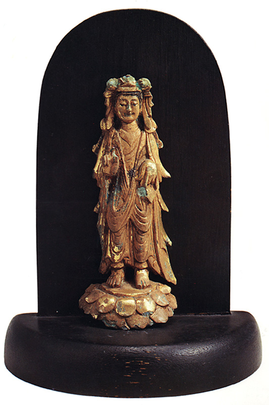 부여 군수리 금동보살입상(扶餘 軍守里 金銅菩薩立像)