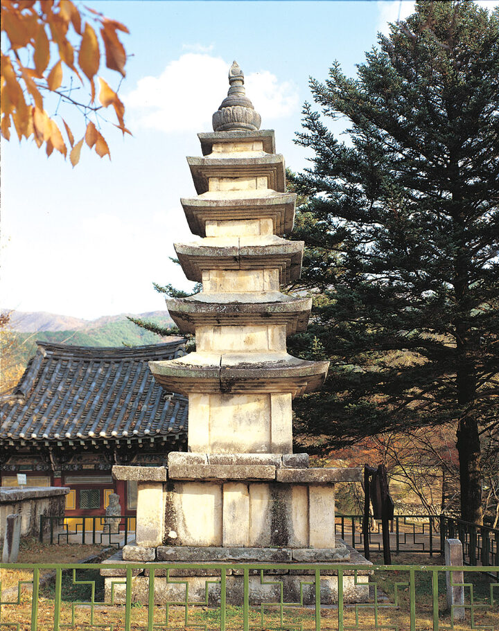 김제 금산사 오층석탑