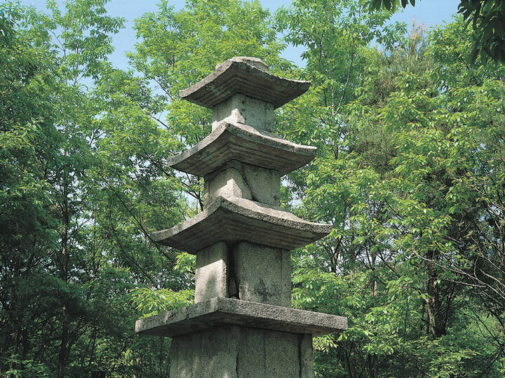 2~3층 옥개석 및 탑신