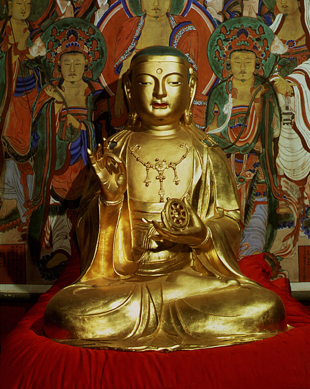 고창 선운사 도솔암 금동지장보살좌상(高敞 禪雲寺 兜率庵 金銅地藏菩薩坐像)