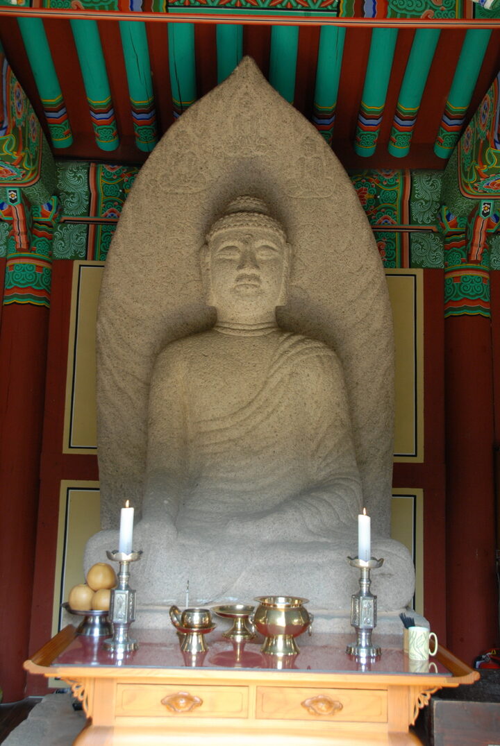 영암 도갑사 석조여래좌상
