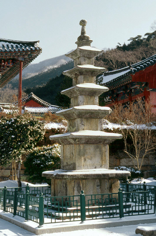구례 화엄사 동 오층석탑