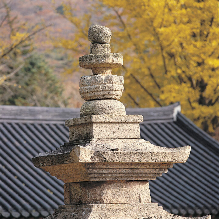 삼층탑신과 상륜부