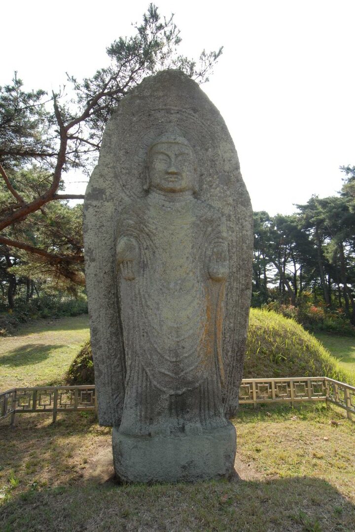 나주 철천리 석조여래입상