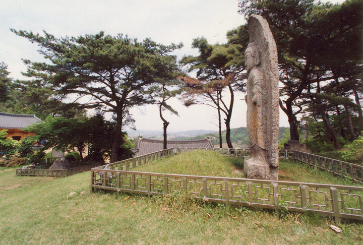 나주 철천리 석조여래입상