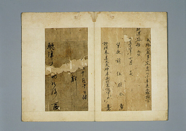 윤단학 노비허여문기 및 입안(尹丹鶴 奴婢許與文記 및 立案)