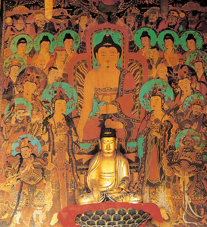 흥국사대웅전후불탱(興國寺大雄殿後佛幀)