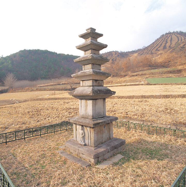 보성 봉천리 오층석탑