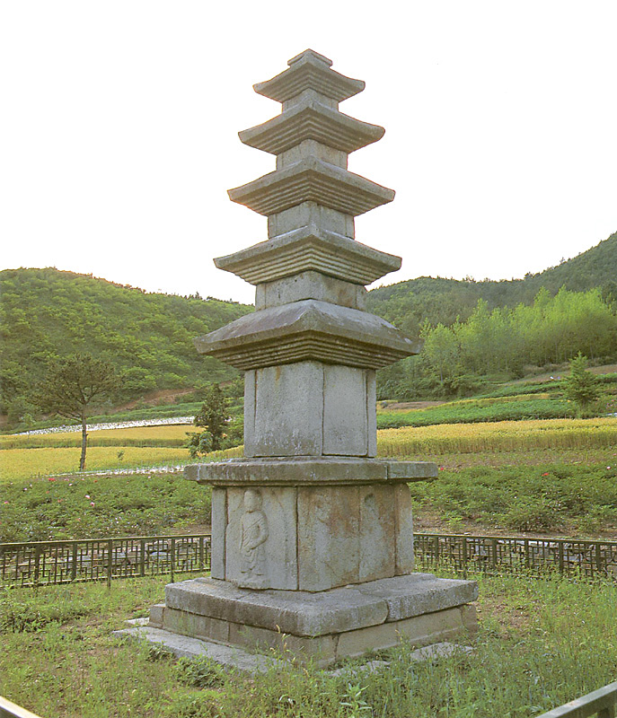 보성봉천리오층석탑