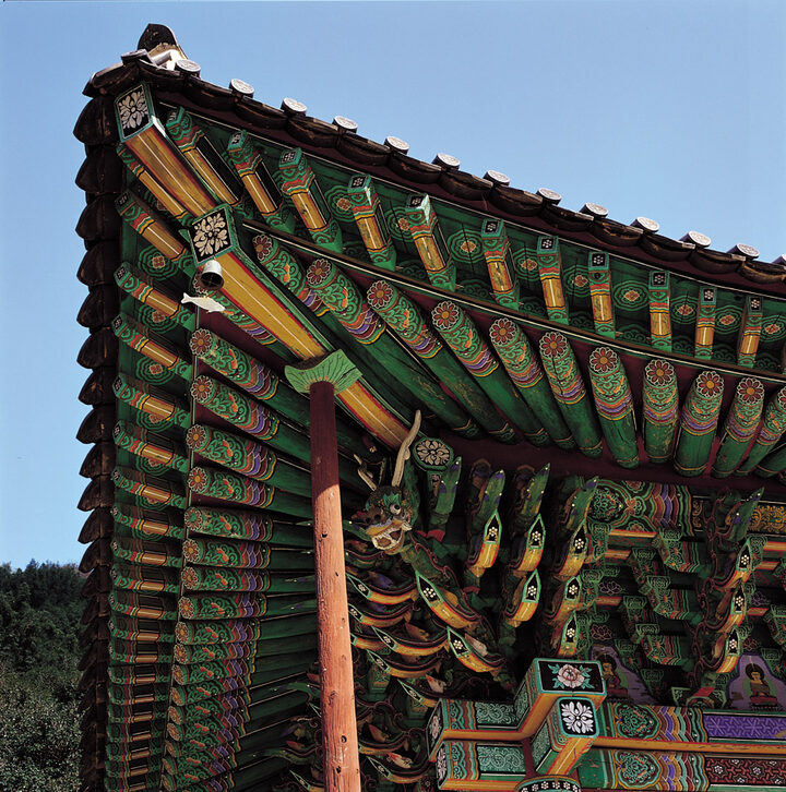 나주 불회사 대웅전 추녀