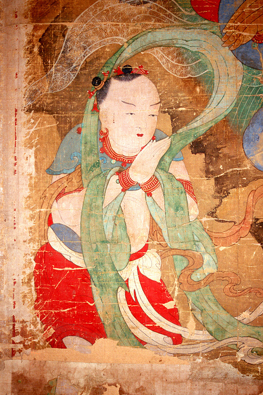 흥국사수월관음도(선재동자)