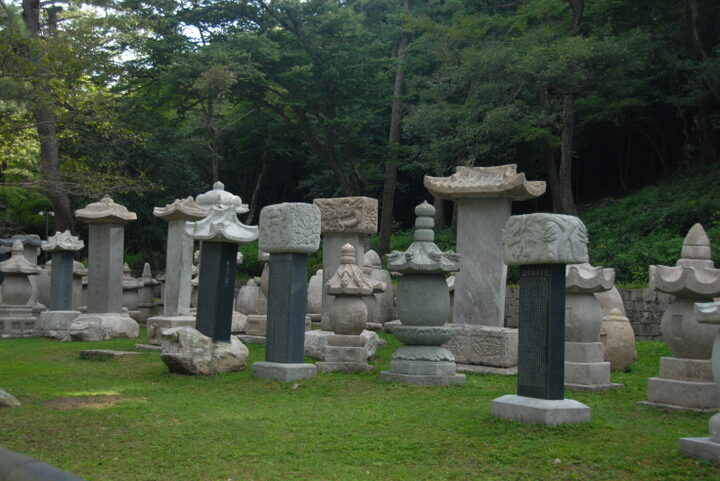 대흥사부도군전경