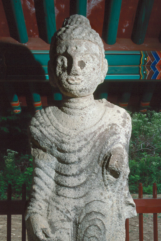 영주석교리석불상