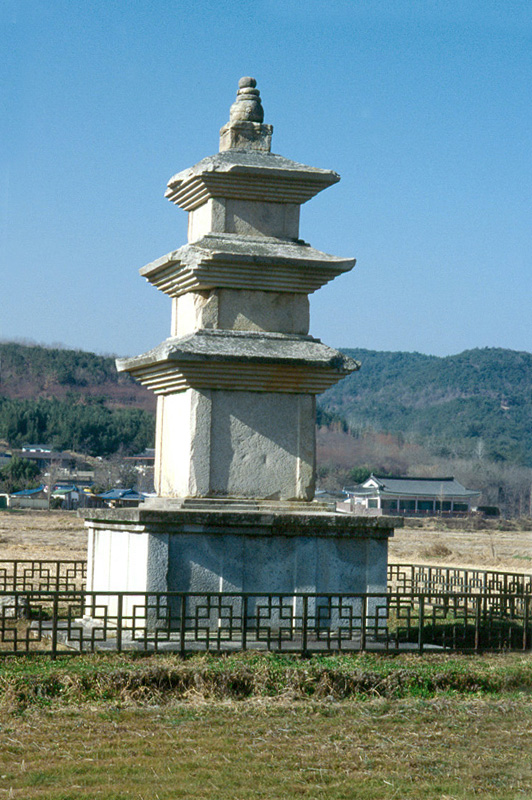 경주 천군동 동·서 삼층석탑