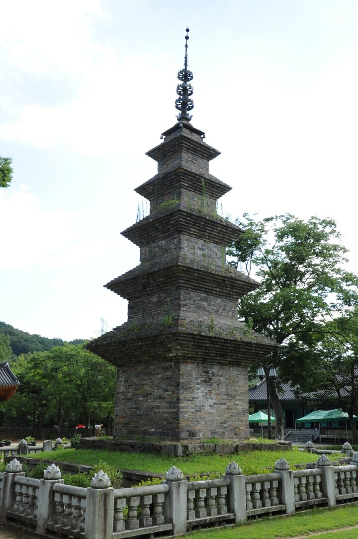 칠곡 송림사 오층전탑 (촬영:문화재청)